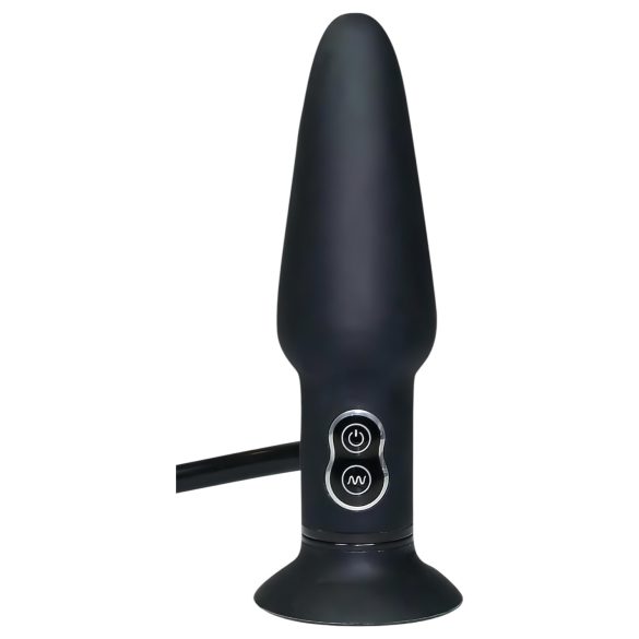 You2Toys True Black - nafukovací anální vibrátor - černý