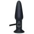 You2Toys True Black - nafukovací anální vibrátor (černý)