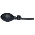 You2Toys True Black - nafukovací anální vibrátor (černý)