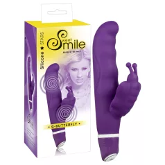 SMILE - vibrátor na klitoris a bod G - motýlek