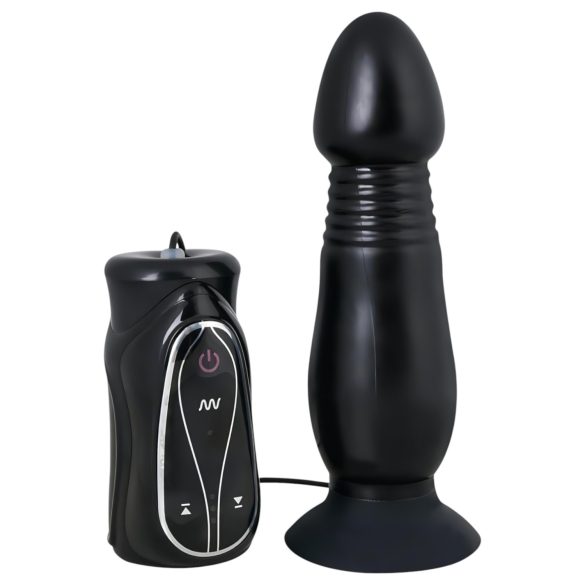 You2Toys - Hýbající se anální vibrátor (černý)
