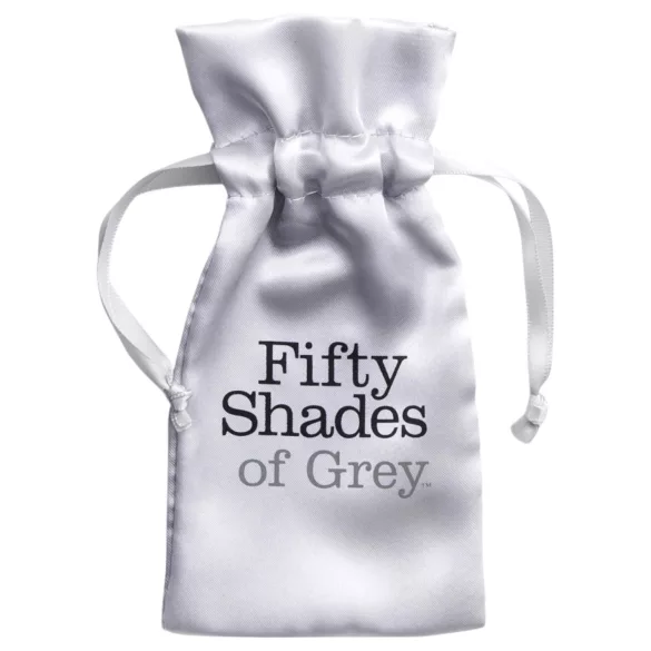 Fifty Shades of Grey - vibrační erekční kroužek - černý