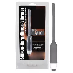   You2Toys - dilatátor penisu - vibrační silikonový - šedý 6 mm