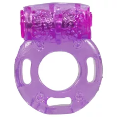   You2Toys - Vibrační erekční kroužek - jednorázový - fialový