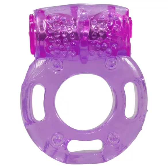 You2Toys - Vibrační erekční kroužek - jednorázový - fialový
