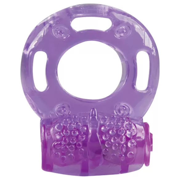 You2Toys - Vibrační erekční kroužek - jednorázový - fialový