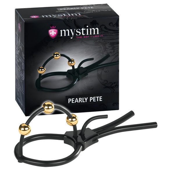 mystim Pearly Pete - elektro stimulátor penisu