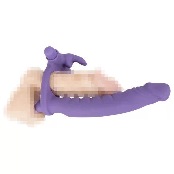 You2Toys - vibrátor 3v1 - anální, vaginální, klitoriální - fialový