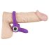 SMILE Rabbit - vibrační kroužek na penis (fialová)