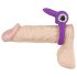 SMILE Rabbit - vibrační kroužek na penis (fialová)