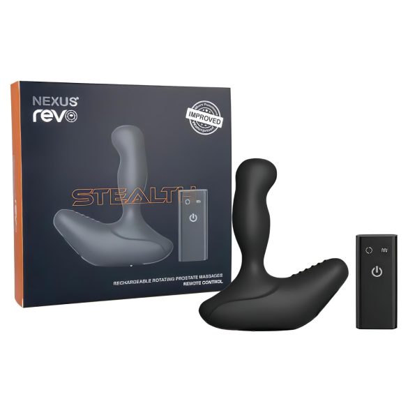 Nexus Revo Stealth - vibrátor na prostatu s dálkovým ovládáním, rotační