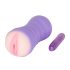 You2Toys - Gina - vibrační vagína (přírodní-fialová)