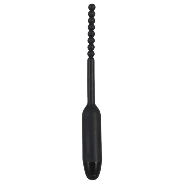 You2Toys Pearl Dilator - Diskrétní korálkový vibrátor do močové trubice - 0,8 cm (černý)