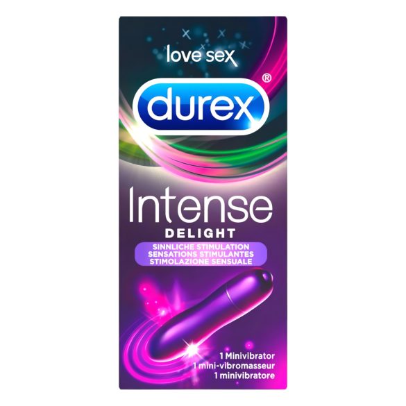 Durex - mini vibrátor bullet - intenzivní stimulace - fialový