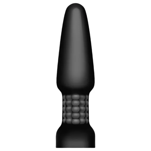 b-Vibe - rotační anální vibrátor s perličkami, černý