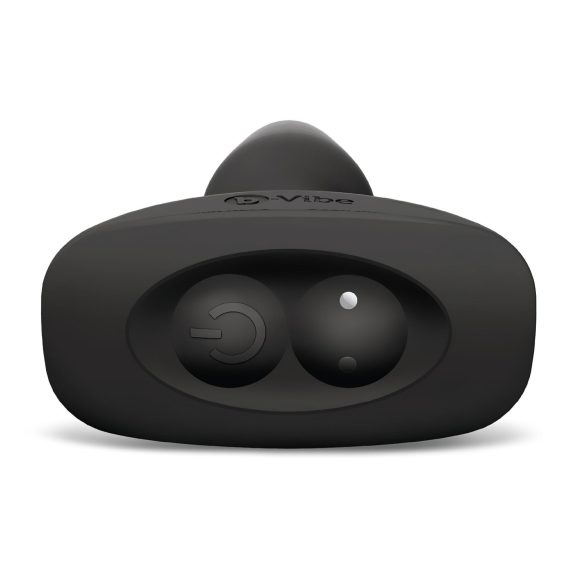 b-Vibe - rotační anální vibrátor s perličkami, černý
