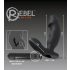 Rebel - prostatický vibrátor s penisem (černý)