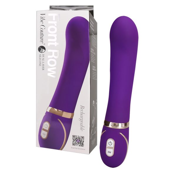 Vibe Couture Front Row - G-bod vibrátor (fialová)