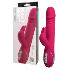   Vibe Couture Rabbit Skater - Vibrátor králíček s přirážením - růžový