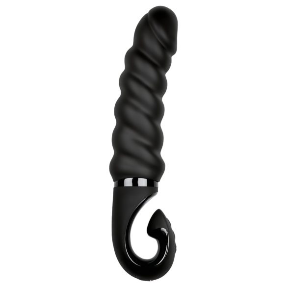 Gvibe G-jack 2 - dobíjecí, vodotěsný silikonový vibrátor (černý)