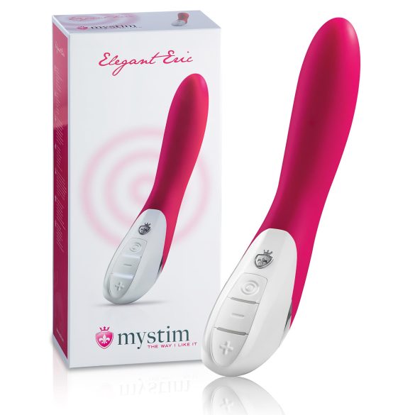 mystim Elegant Eric - dvojitý vibrační motor (růžový)
