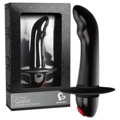   Quest - vibrátor na prostatu pro začátečníky - 10 režimů - černý