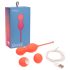 We-Vibe Bloom - Venušiny kuličky s vyměnitelnými závažími (oranžová)