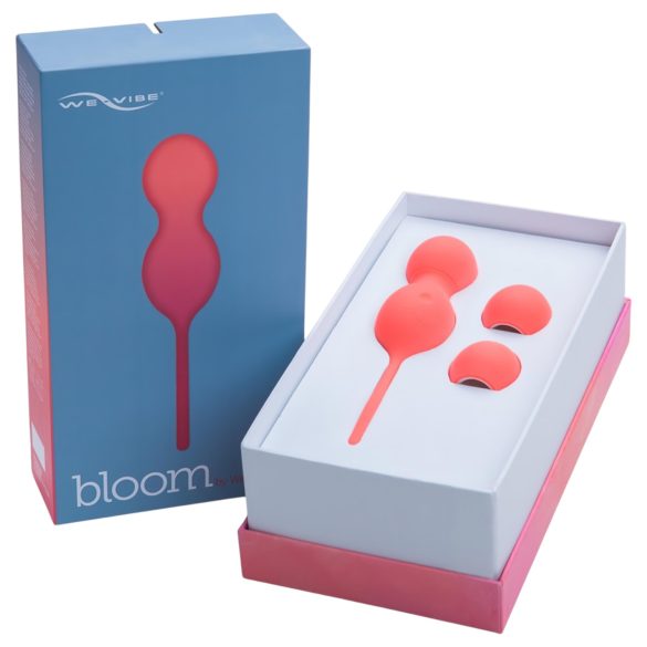 We-Vibe Bloom - venušin kulička s vyměnitelnými závažími - oranžová