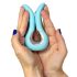 G-vibe Mini - USB silikonový vibrátor (mentolová)