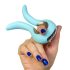 G-vibe Mini - USB silikonový vibrátor (mentolová)
