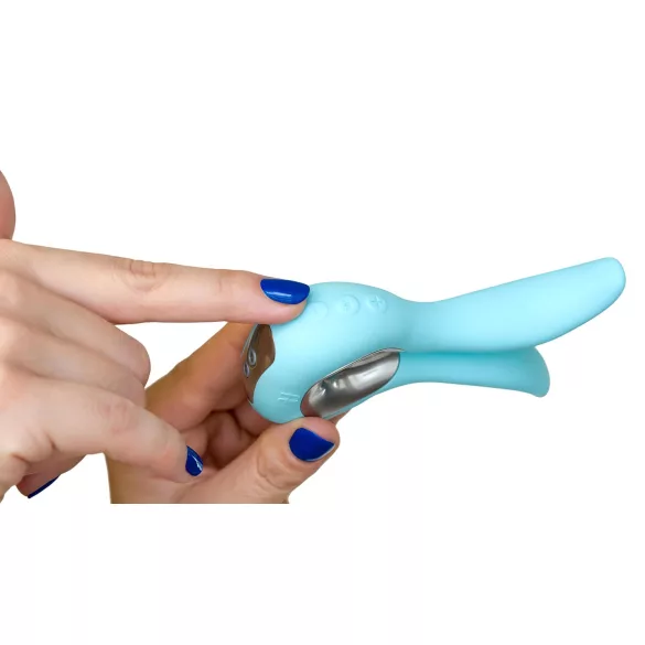 G-vibe Mini - vibrátor na G-bod - silikonový - USB nabíjení - mátový