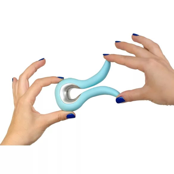 G-vibe Mini - vibrátor na G-bod - silikonový - USB nabíjení - mátový