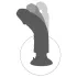 King Cock - vibrátor s přísavkou 23 cm - realistický penis tělová barva