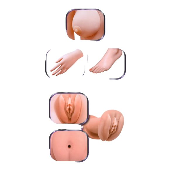 Shy Camilla - gumová žena v životní velikosti