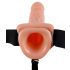 Fetish Strap-on 7 - připínací vibrátor (přírodní)