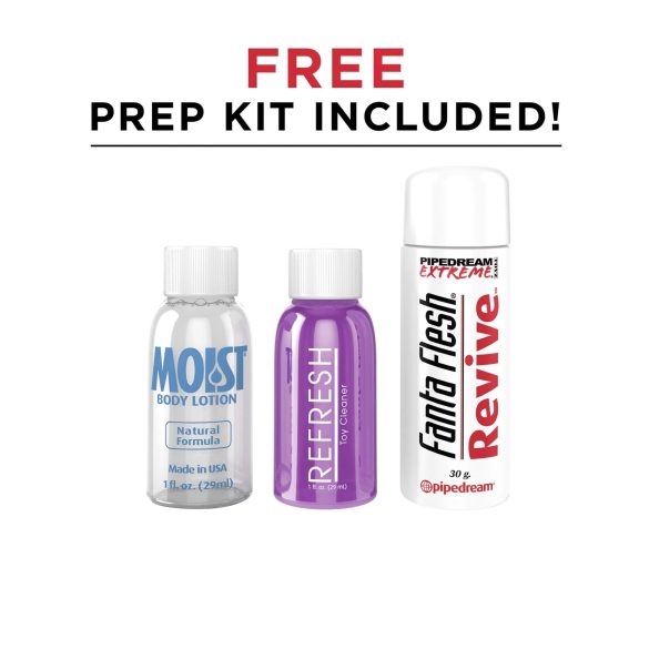 PDX Cock Compressor - sání, vibrační vaginální masturbátor (černý)