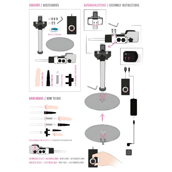 You2Toys - Big Bang Penetrator - síťové sexuální stroj