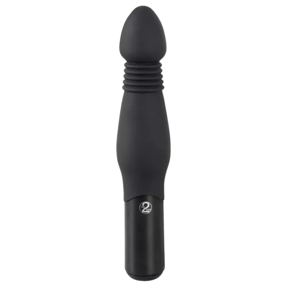 You2Toys - anální vibrátor s pohybem - černý
