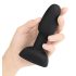 b-Vibe Rimming - anální vibrátor s kuličkami (černý)