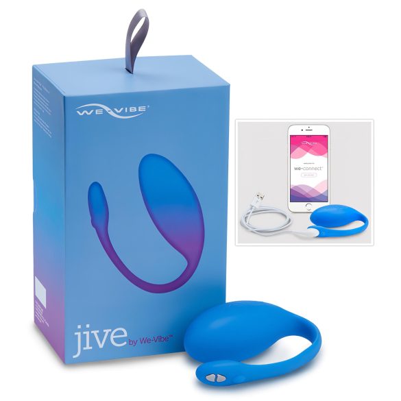 We-Vibe Jive - chytré vibrační vajíčko (modré)