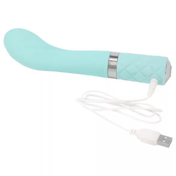 Pillow Talk Sassy - vibrátor na bod G - dobíjecí - tyrkysový
