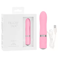   Pillow Talk Flirty - vibrátor na klitoris - dobíjecí - růžový