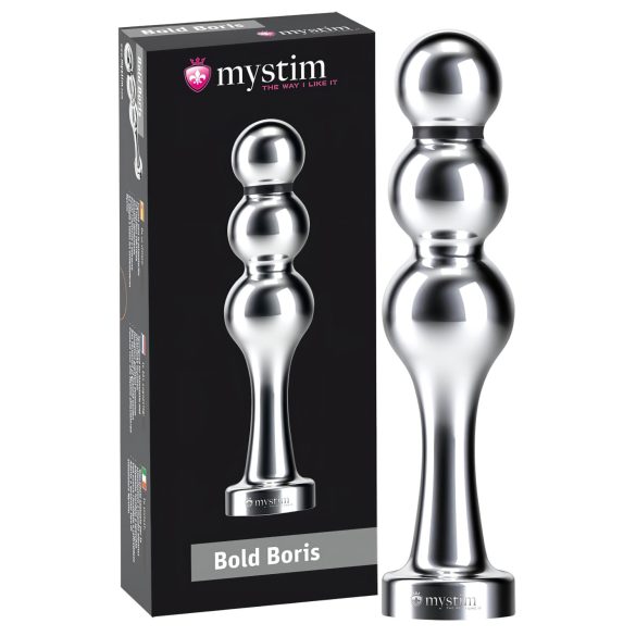 Mystim Bold Boris - kuličkový elektro dildo