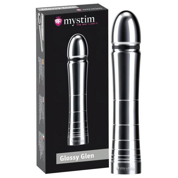 Mystim Lesklý Glen - elektro dildo