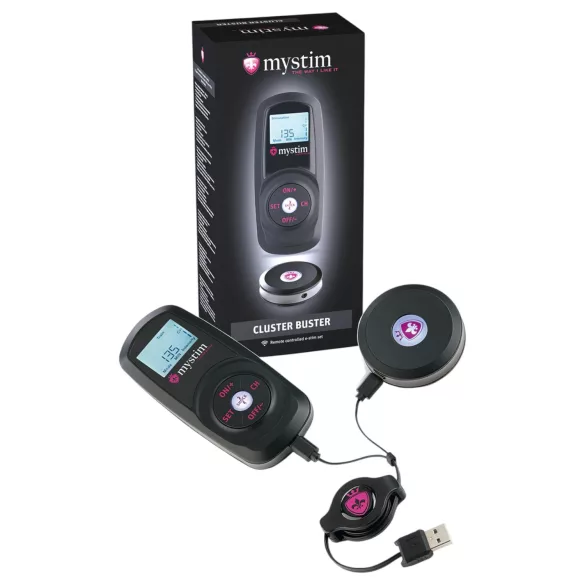 Mystim - sada s dálkovým ovládáním - elektro stimulace