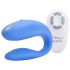 We-Vibe Match - vodotěsný, nabíjecí partnerský vibrátor (modrý)