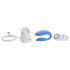 We-Vibe Match - vodotěsný, nabíjecí partnerský vibrátor (modrý)