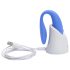 We-Vibe Match - vodotěsný, nabíjecí partnerský vibrátor (modrý)