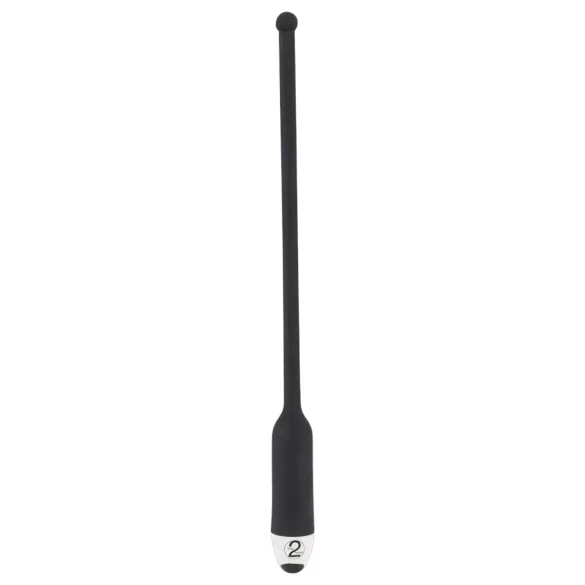 You2Toys - vibrátor dilatátor - silikon, vibrační, černý, 8-11 mm