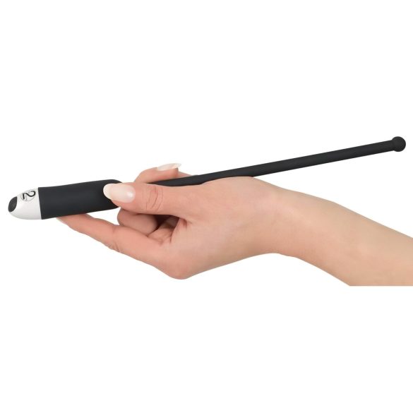 You2Toys DILATOR - silikonový, vibrační dilatátor - černý (8-11mm)